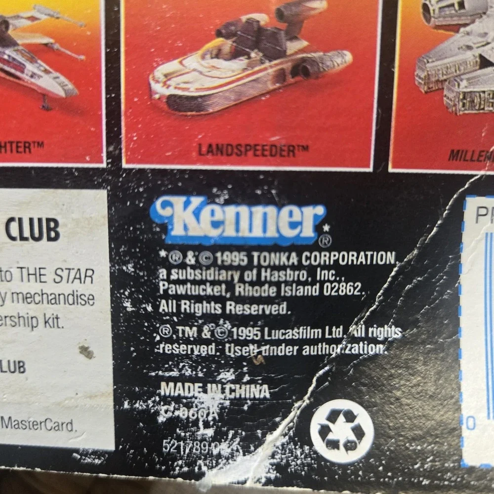 Lot Of 4 Vintage Star Wars‎ Kenner Hasbro Figures 2003 1995 New Original Sealed
